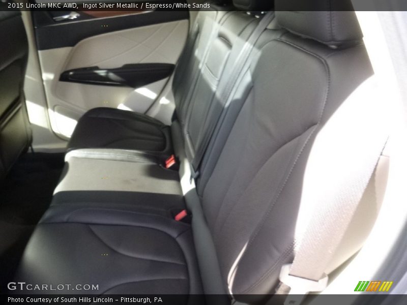 Ingot Silver Metallic / Espresso/White Sands 2015 Lincoln MKC AWD