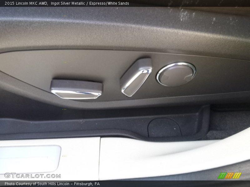 Ingot Silver Metallic / Espresso/White Sands 2015 Lincoln MKC AWD