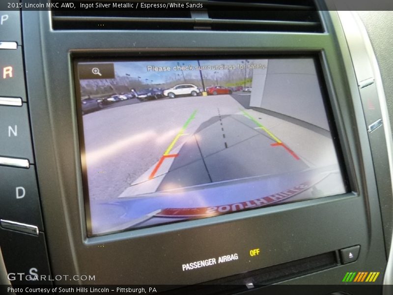 Ingot Silver Metallic / Espresso/White Sands 2015 Lincoln MKC AWD
