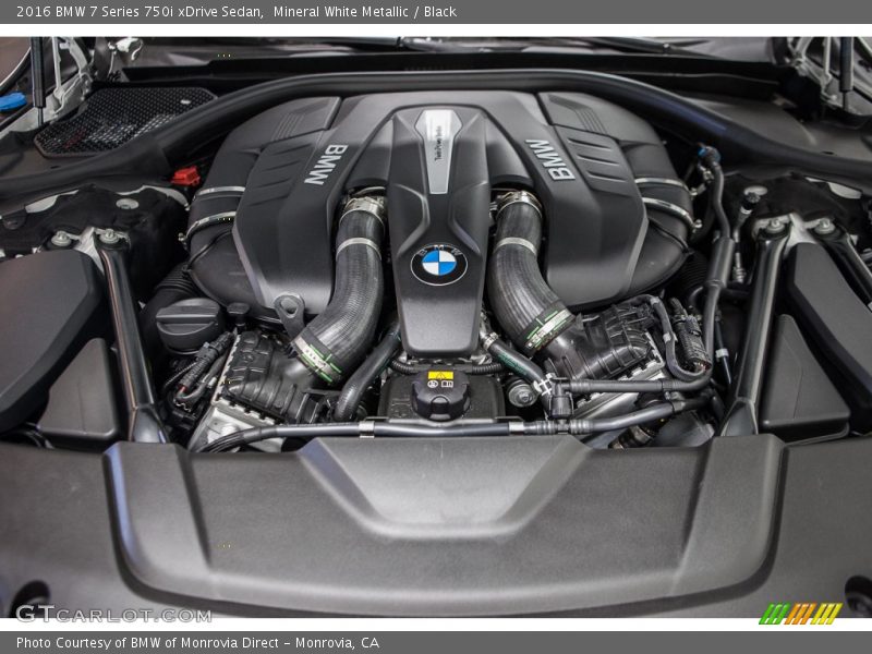  2016 7 Series 750i xDrive Sedan Engine - 4.4 Liter DI TwinPower Turbocharged DOHC 32-Valve VVT V8