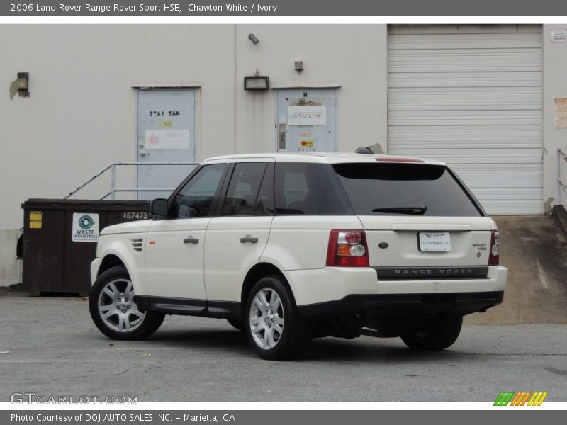 Chawton White / Ivory 2006 Land Rover Range Rover Sport HSE