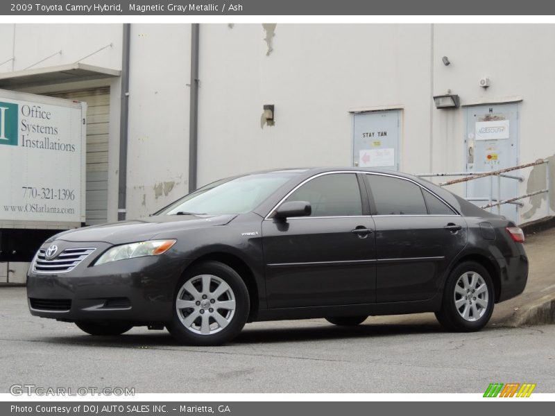Magnetic Gray Metallic / Ash 2009 Toyota Camry Hybrid