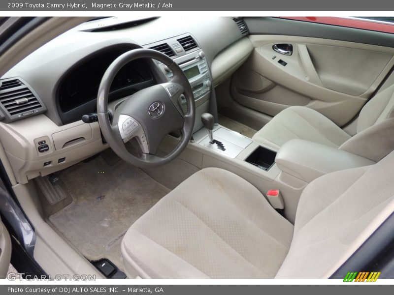Magnetic Gray Metallic / Ash 2009 Toyota Camry Hybrid