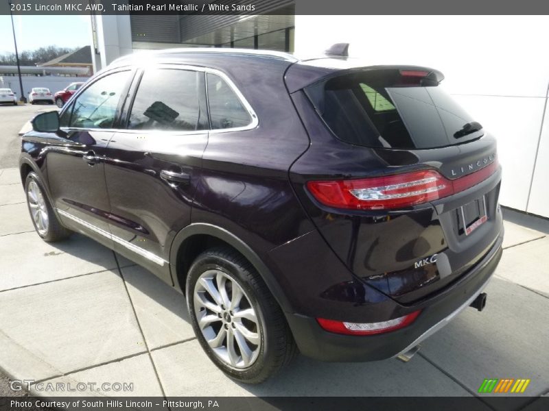  2015 MKC AWD Tahitian Pearl Metallic