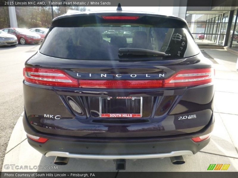 Tahitian Pearl Metallic / White Sands 2015 Lincoln MKC AWD