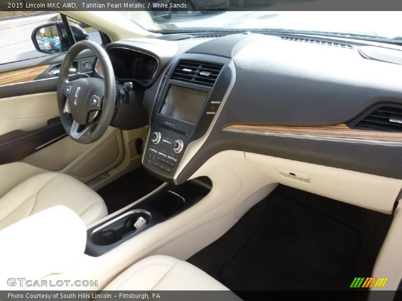  2015 MKC AWD White Sands Interior