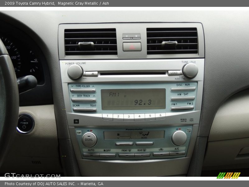 Magnetic Gray Metallic / Ash 2009 Toyota Camry Hybrid