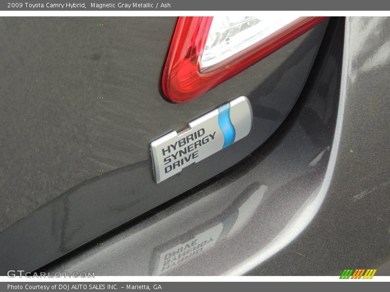 Magnetic Gray Metallic / Ash 2009 Toyota Camry Hybrid