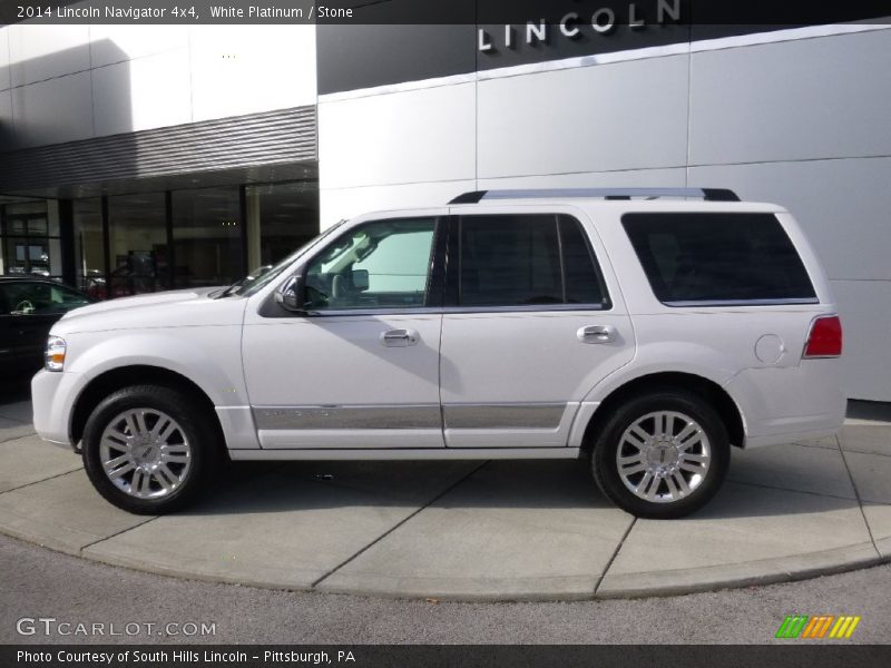 White Platinum / Stone 2014 Lincoln Navigator 4x4