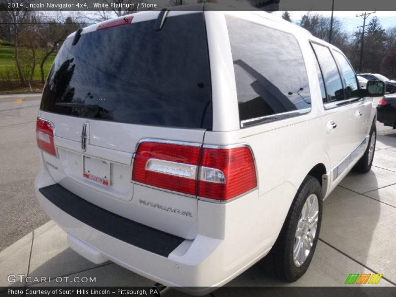 White Platinum / Stone 2014 Lincoln Navigator 4x4