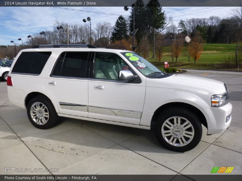 White Platinum / Stone 2014 Lincoln Navigator 4x4