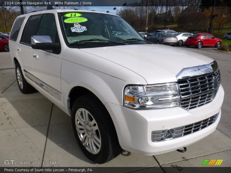 White Platinum / Stone 2014 Lincoln Navigator 4x4