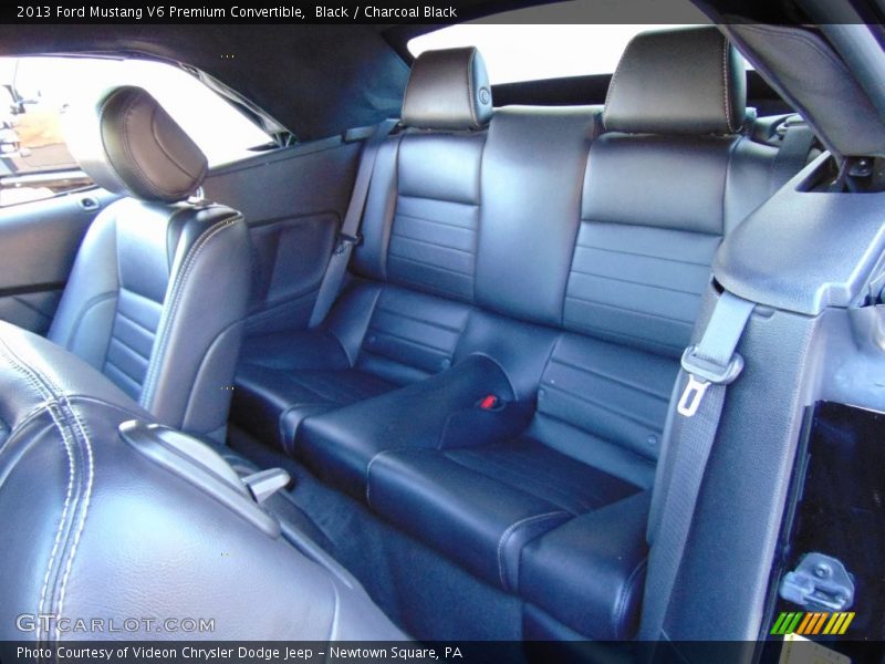 Black / Charcoal Black 2013 Ford Mustang V6 Premium Convertible