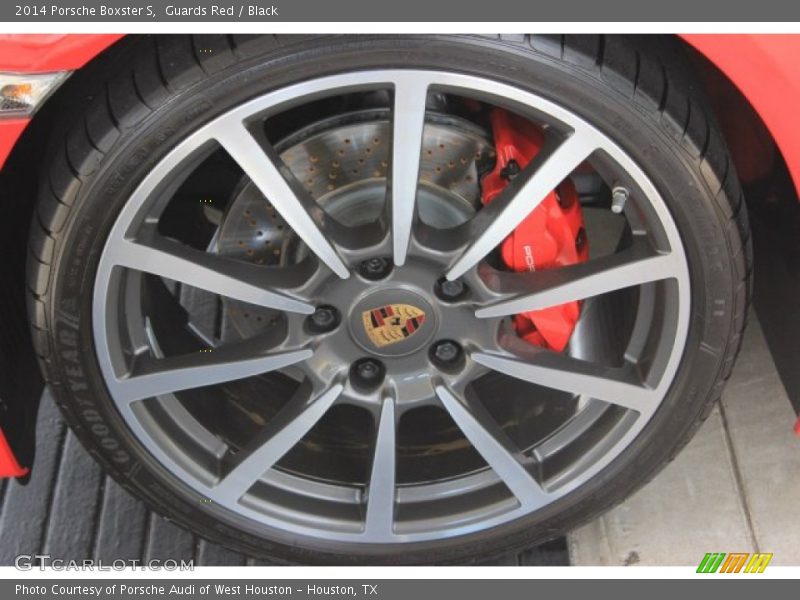 Guards Red / Black 2014 Porsche Boxster S