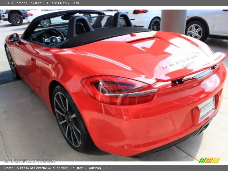 Guards Red / Black 2014 Porsche Boxster S