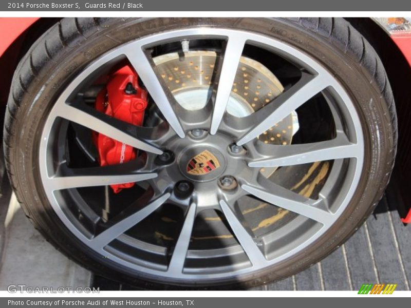 Guards Red / Black 2014 Porsche Boxster S