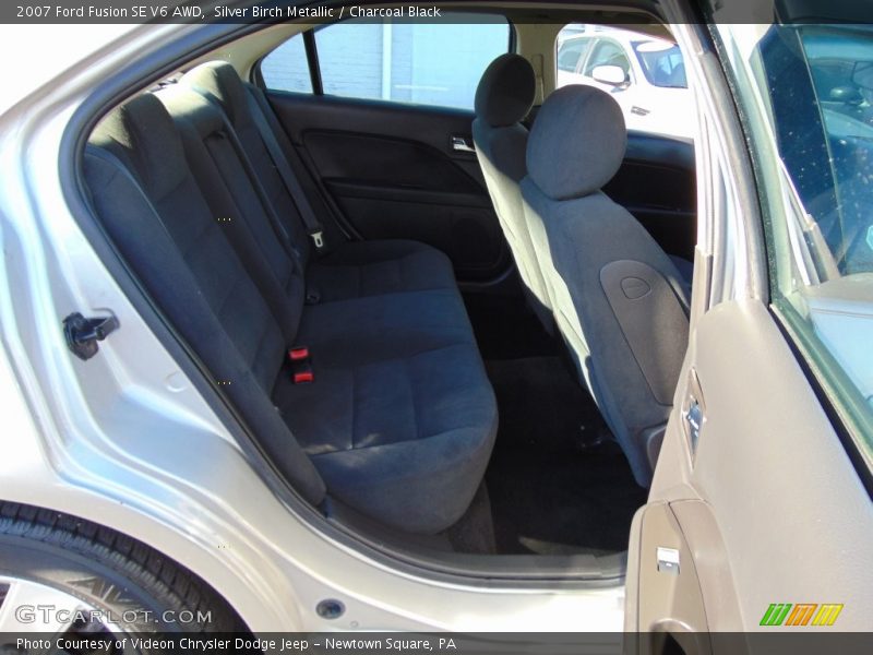 Silver Birch Metallic / Charcoal Black 2007 Ford Fusion SE V6 AWD