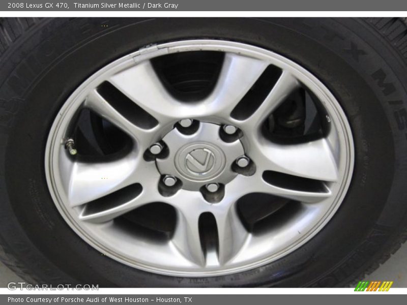 Titanium Silver Metallic / Dark Gray 2008 Lexus GX 470