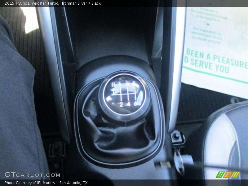 Ironman Silver / Black 2015 Hyundai Veloster Turbo