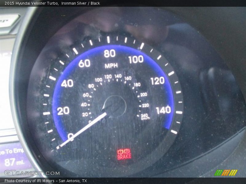 Ironman Silver / Black 2015 Hyundai Veloster Turbo