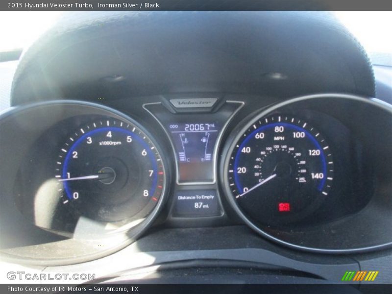 Ironman Silver / Black 2015 Hyundai Veloster Turbo