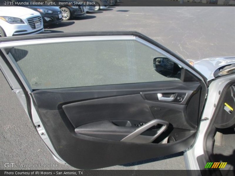 Ironman Silver / Black 2015 Hyundai Veloster Turbo