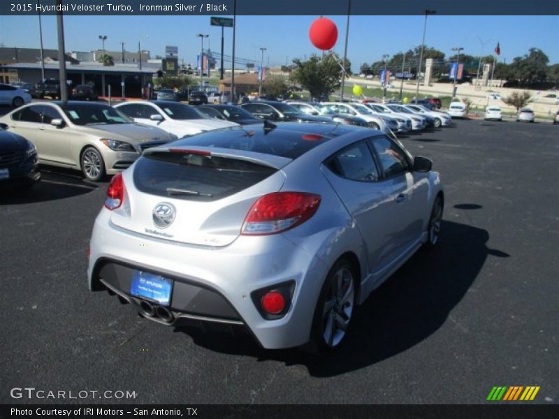 Ironman Silver / Black 2015 Hyundai Veloster Turbo