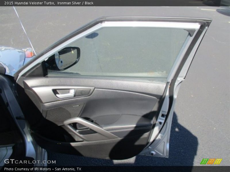 Ironman Silver / Black 2015 Hyundai Veloster Turbo