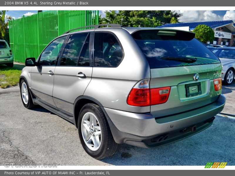 Sterling Grey Metallic / Black 2004 BMW X5 4.4i