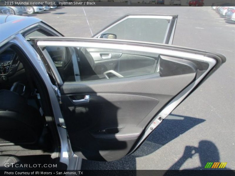 Ironman Silver / Black 2015 Hyundai Veloster Turbo
