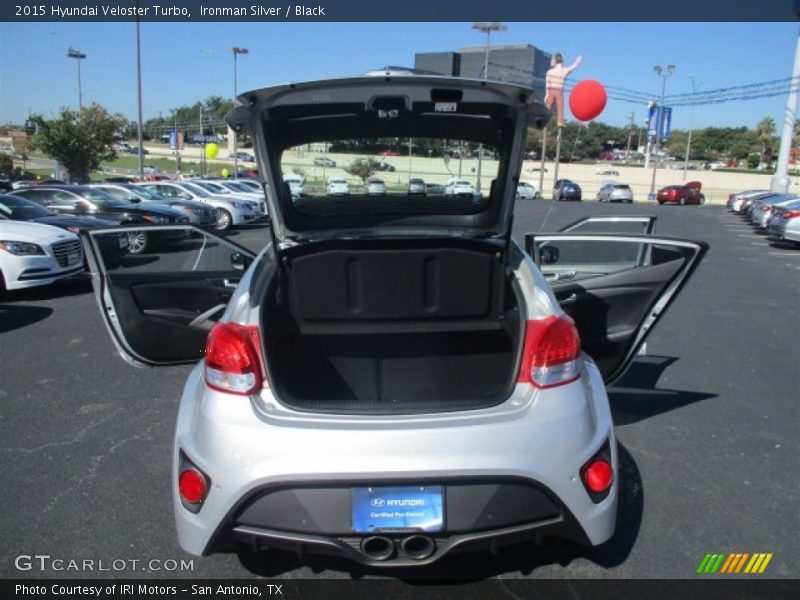 Ironman Silver / Black 2015 Hyundai Veloster Turbo