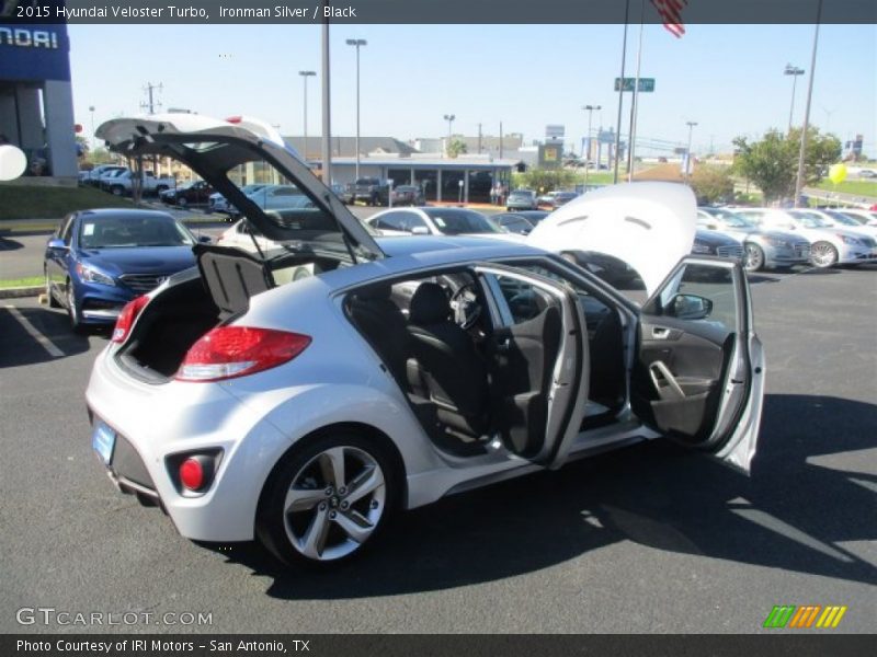 Ironman Silver / Black 2015 Hyundai Veloster Turbo
