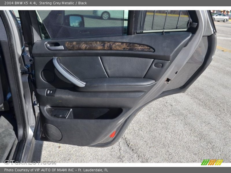 Sterling Grey Metallic / Black 2004 BMW X5 4.4i
