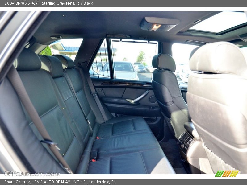 Sterling Grey Metallic / Black 2004 BMW X5 4.4i
