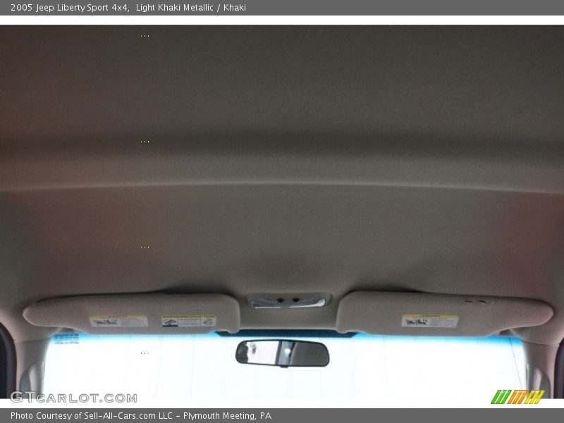 Light Khaki Metallic / Khaki 2005 Jeep Liberty Sport 4x4