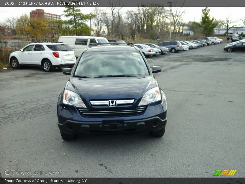 Royal Blue Pearl / Black 2009 Honda CR-V EX 4WD