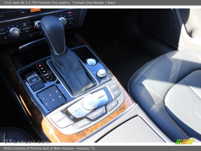 Tornado Grey Metallic / Black 2016 Audi A6 3.0 TFSI Premium Plus quattro