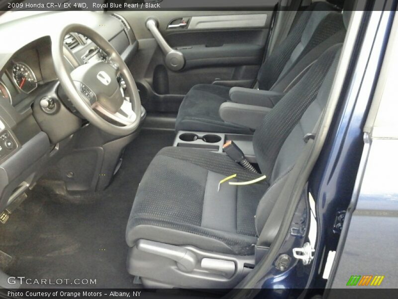 Royal Blue Pearl / Black 2009 Honda CR-V EX 4WD
