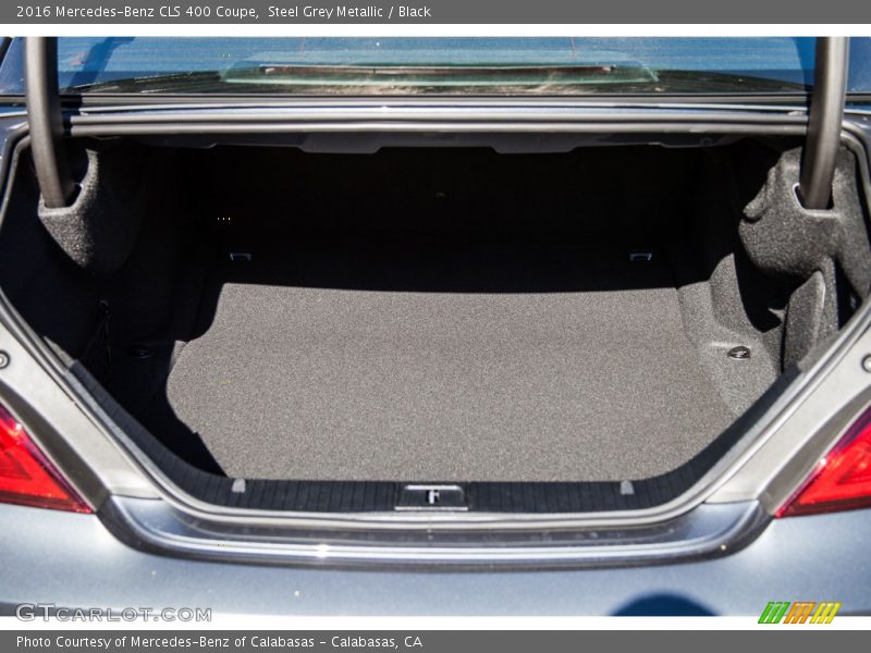 Steel Grey Metallic / Black 2016 Mercedes-Benz CLS 400 Coupe
