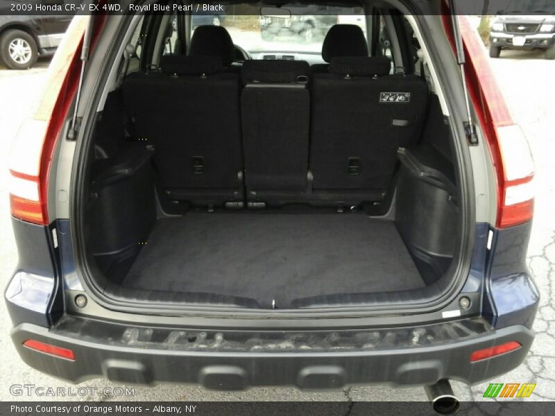 Royal Blue Pearl / Black 2009 Honda CR-V EX 4WD