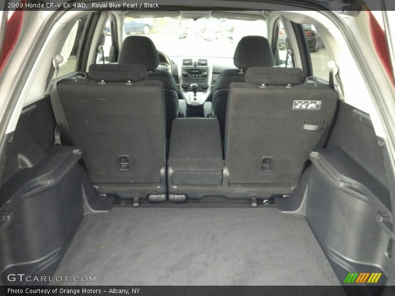 Royal Blue Pearl / Black 2009 Honda CR-V EX 4WD