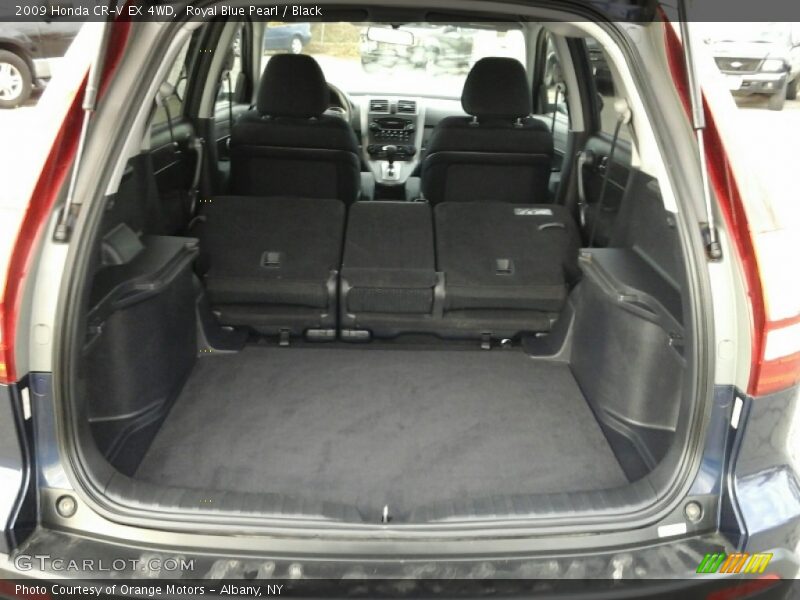 Royal Blue Pearl / Black 2009 Honda CR-V EX 4WD