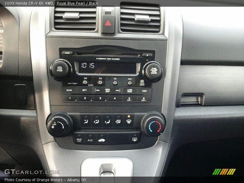 Royal Blue Pearl / Black 2009 Honda CR-V EX 4WD