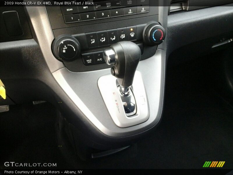 Royal Blue Pearl / Black 2009 Honda CR-V EX 4WD