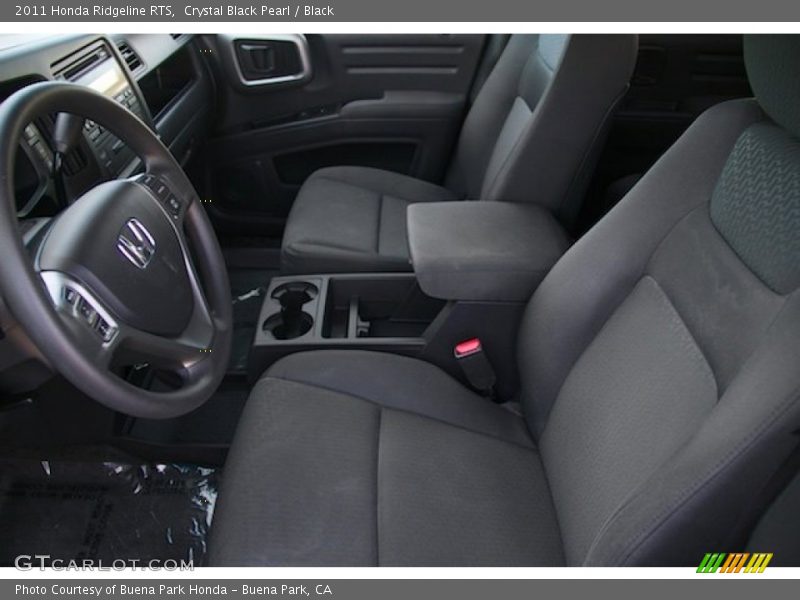 Crystal Black Pearl / Black 2011 Honda Ridgeline RTS