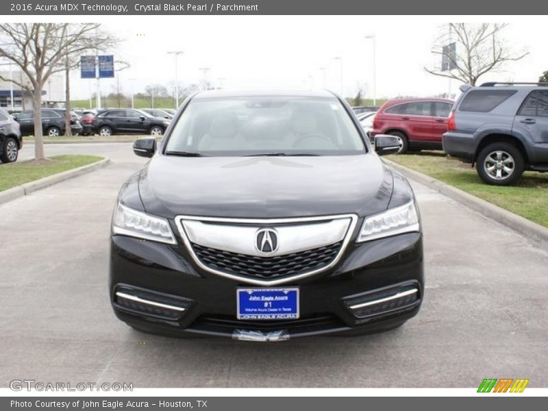 Crystal Black Pearl / Parchment 2016 Acura MDX Technology