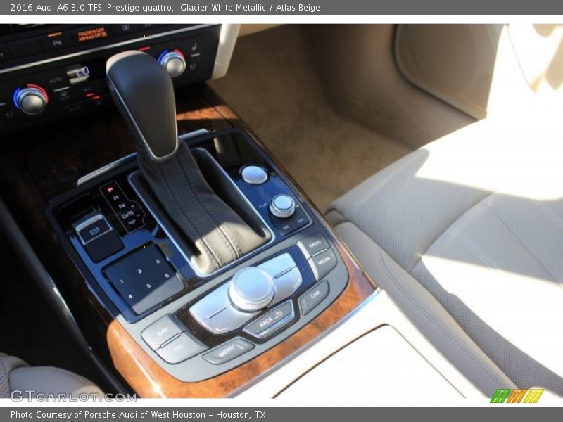 Glacier White Metallic / Atlas Beige 2016 Audi A6 3.0 TFSI Prestige quattro