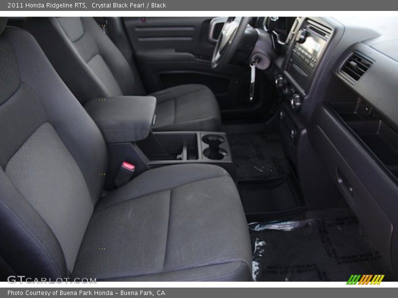 Crystal Black Pearl / Black 2011 Honda Ridgeline RTS