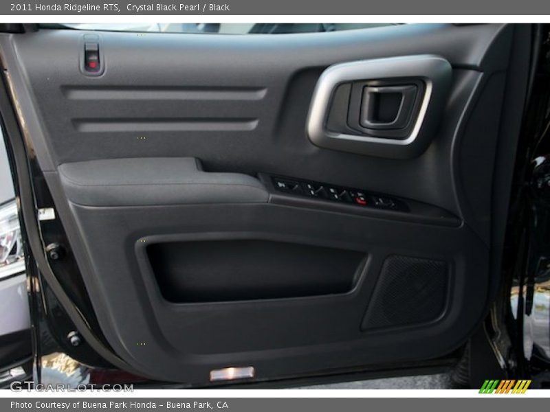 Crystal Black Pearl / Black 2011 Honda Ridgeline RTS