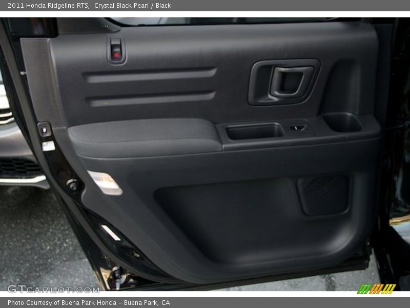 Crystal Black Pearl / Black 2011 Honda Ridgeline RTS